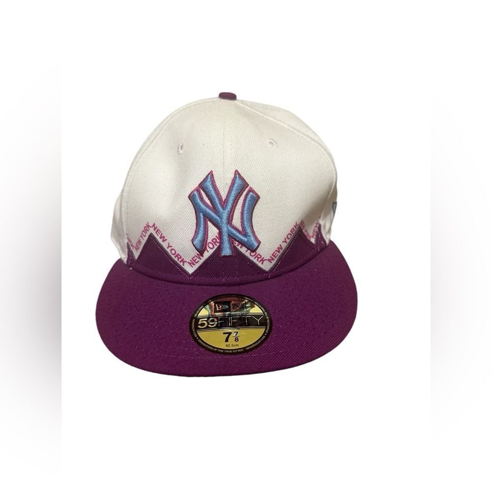 NY new era fitted hat size‎ 7 7/8